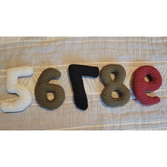 Kate quinn handmade numbers 5-9y nib - Picture 3 of 5